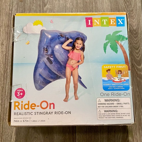 NEW Intex Stingray Ride-On Float - Picture 2 of 2